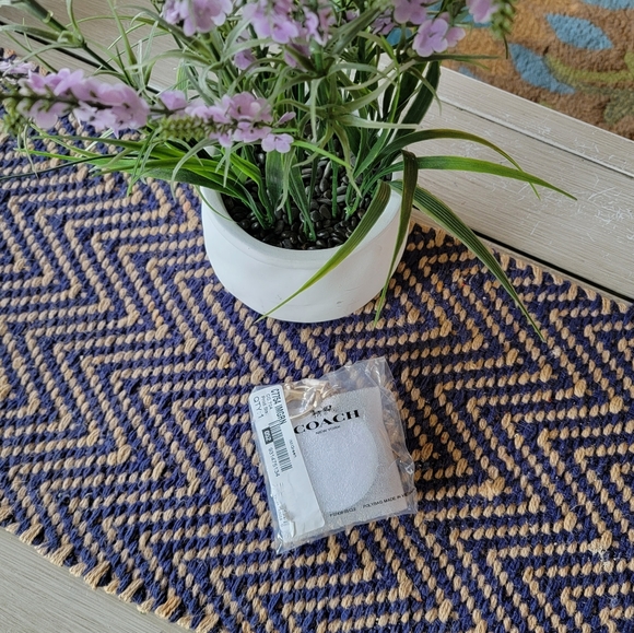 Coach Mirror bagcharm with embroidery - Picture 5 of 5